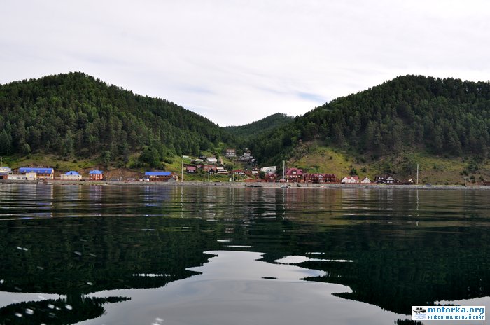 Листвянка – вид с воды Листвянка – вид с воды