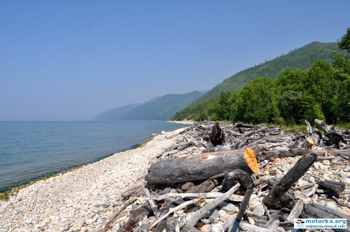 берег Байкала в районе р. Большая Черемшана берег Байкала в районе р. Большая Черемшана